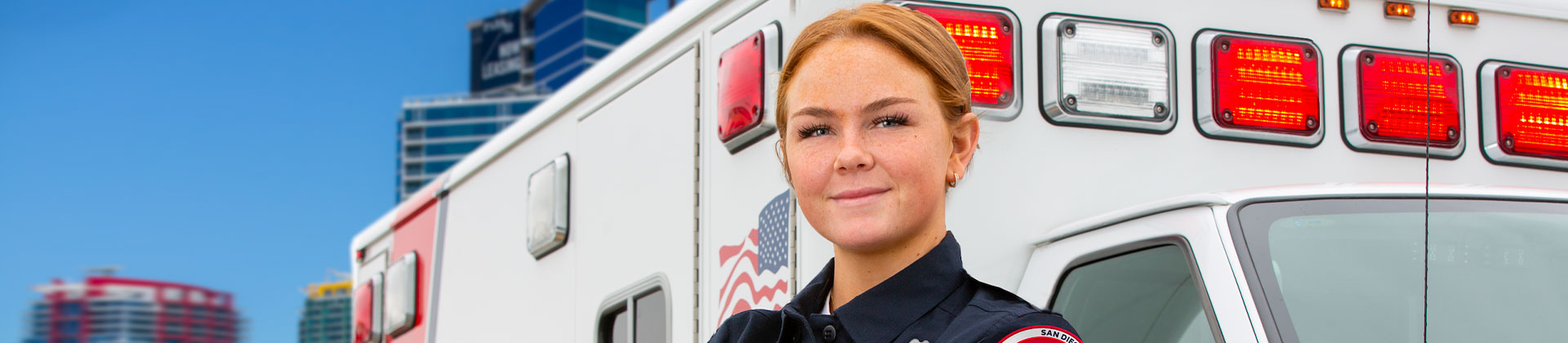 a female EMT in California